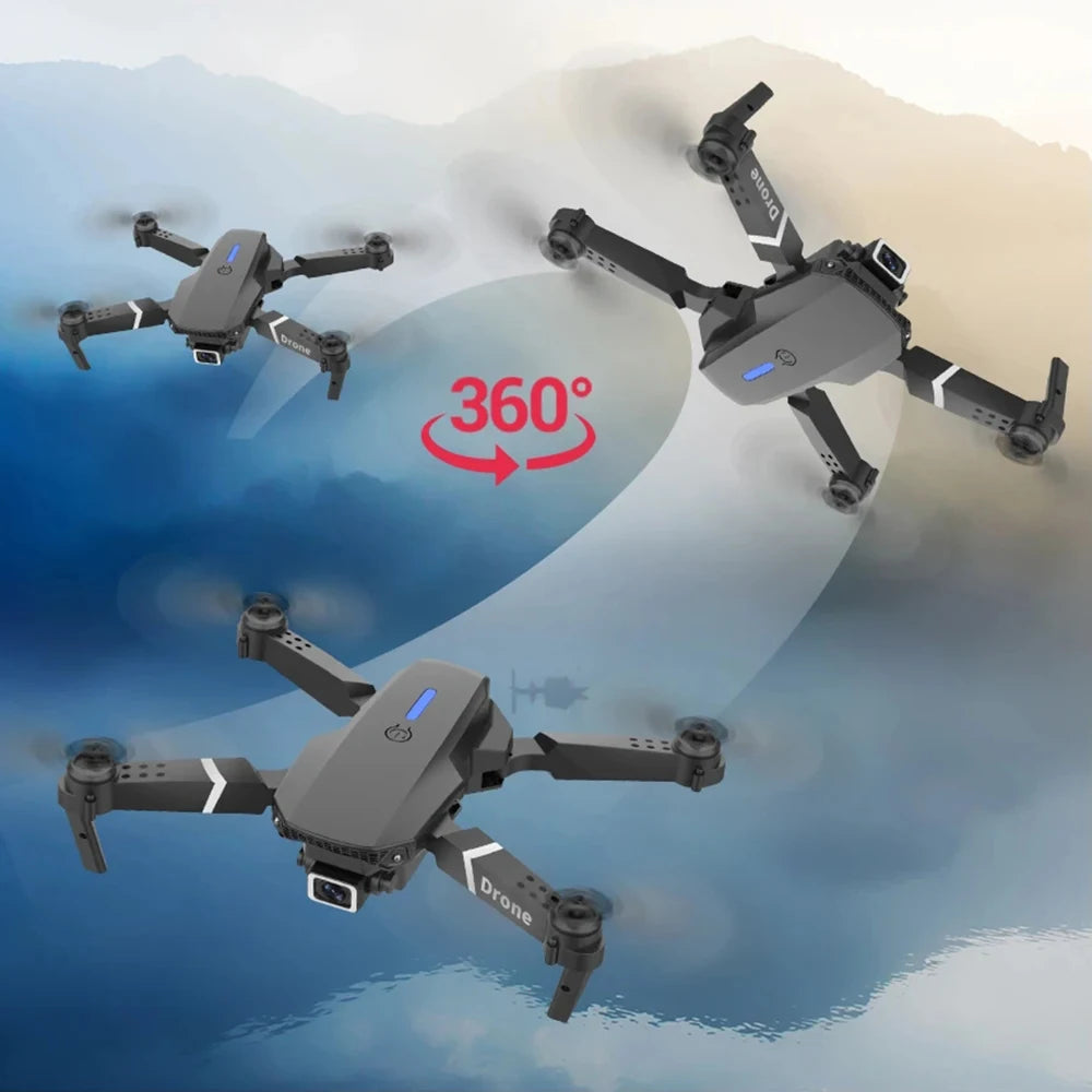 SkyNova E88 – 4K HD Foldable Drone with Wide-Angle Camera, WiFi FPV & Height Hold